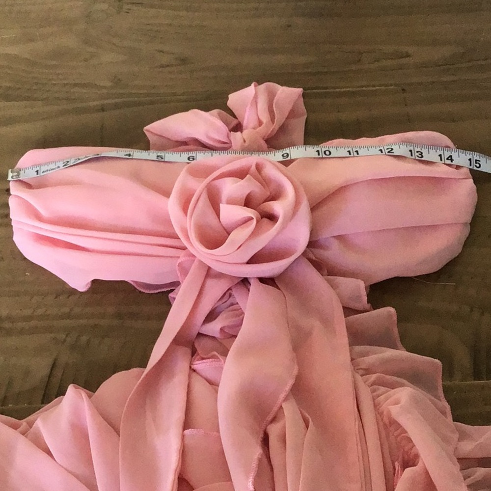 Beautiful Cut-Out Ruffle Maxi Dress - Picture 11 of 11